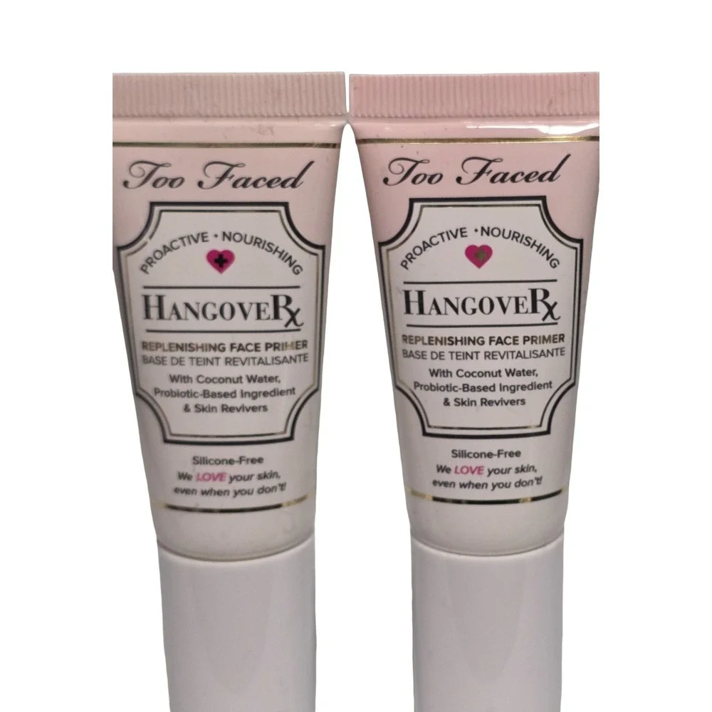 Too Faced HangoverRx Replenishing Face Primer 20ml / 0.68oz Set of 2 Tubes